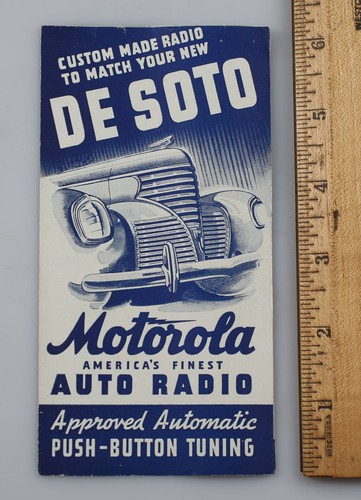 Brochure pubblicità autoradio - brochure,