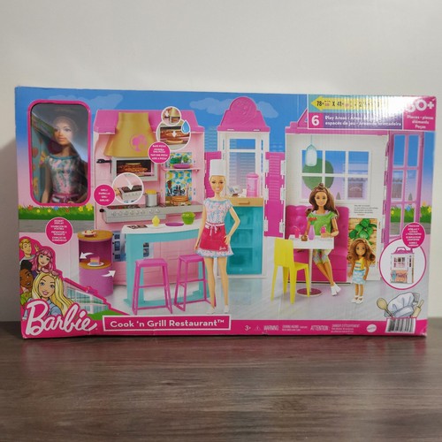 Barbie cook grill - barbie,