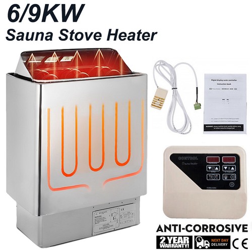 Stufa sauna elettrica 9kw - elettrica, 6/9kw