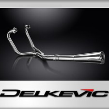 Silenziatore megafono inox Honda CX500 CX500C CX500 Deluxe scarico completo 2-1