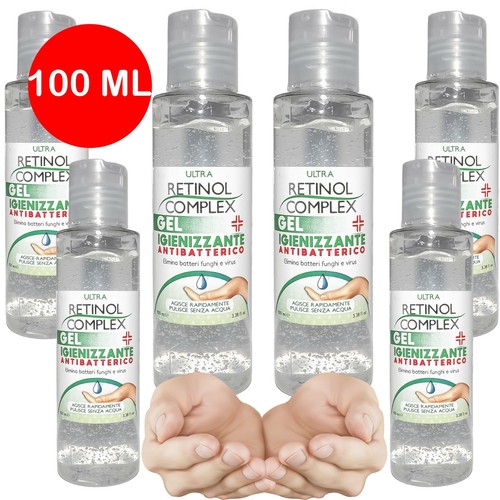 Pack gel igienizzante - 6x,