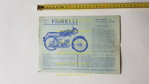 Fiorelli gran sport anni 60 - fiorelli,