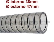 TUBO SPIRALATO Ø38 PVC
