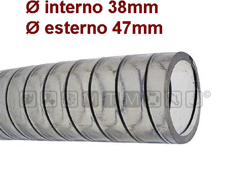 Tubo spiralato ø38 pvc - tubo,