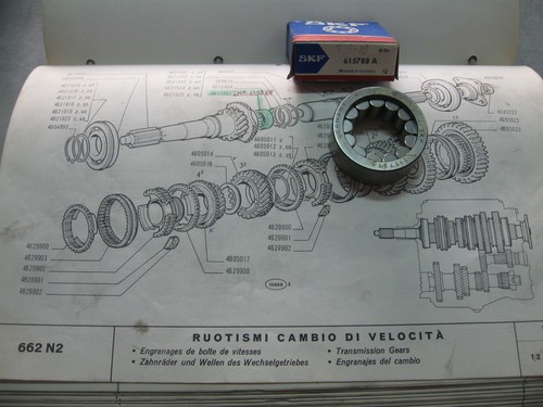 Cuscinetto cambio fiat 662 - 662, n2