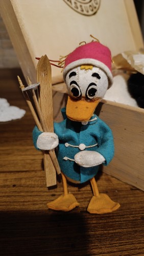 Paperino donald duck sciatore - paperino,