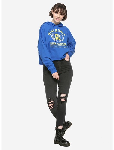 Felpa con cappuccio riverdale - con,