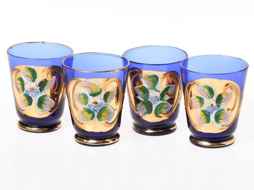 Cordial set pezzi vetro - set, 4