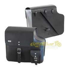 Coppia borse laterali pelle - laterali,