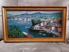Fancesca Laricchia (XX Secolo) Sorrento dipinto olio su pannello