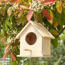 Casetta per uccelli legno - uccelli,