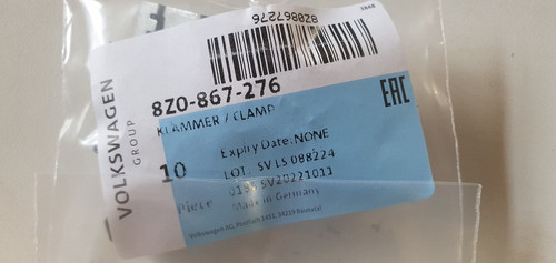 Clip superiore schienale - 5x,