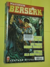 BERSERK MAXIMUM GIGANTE N° 6 -B-con bollino -di kentaro miura- PANINI COMICS 
