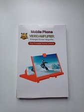 Lente Ingrandimento SCHERMO SMARTPHONE DISPLAY PER VIDEO supporto CELLULARE  3D 