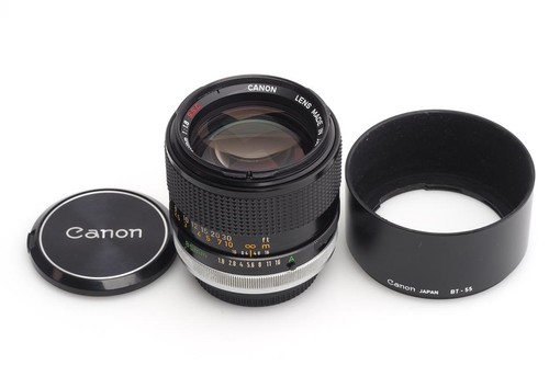 Canon 85mm s c - 1.8/85mm, con