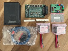 Scheda GPIO MegaSquirt parzialmente rifinita con 2x HSD-4, 2x TransStim, vari extra