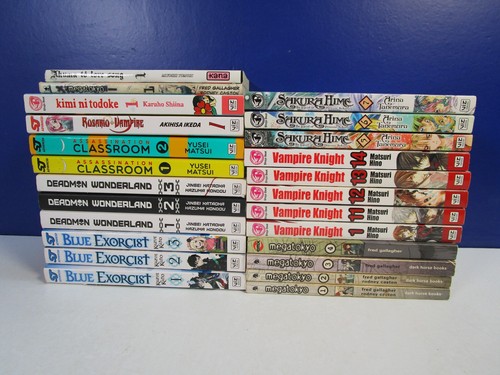Manga comic book bundle - comic,