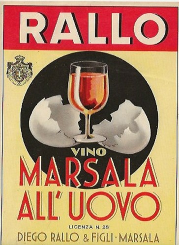 Etichetta rallo vino marsala - rallo,