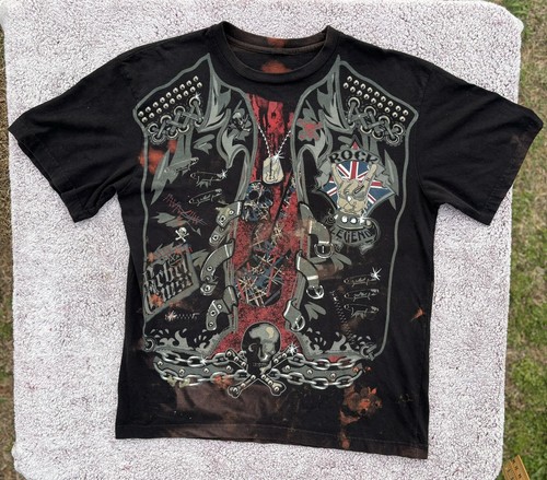 Camicia grunge rock - camicia,