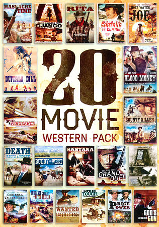 Movie western pack - 20, (dvd