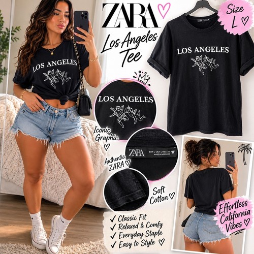 Shirt zara los - los, angeles