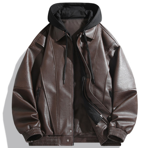Giacca moto uomo full - , zip