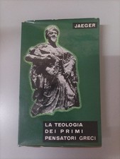 Werner Jaeger.La Teologia dei