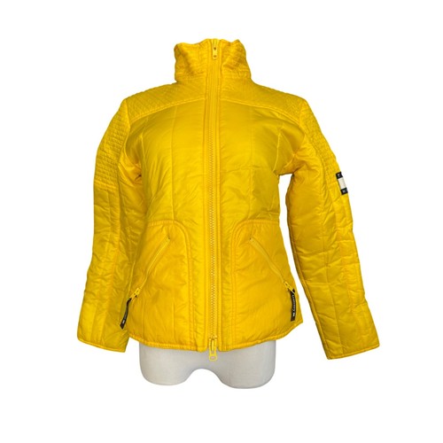 Giacca imbottita gialla tommy - giacca,