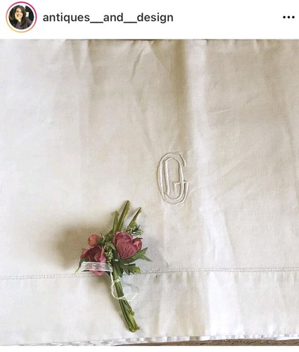 Antico lenzuolo matrimoniale - antico,