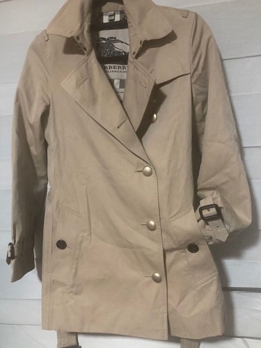 Burberry trench coat tartan