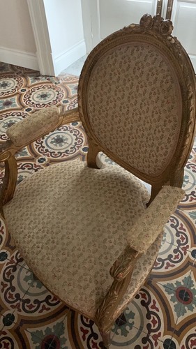 Antiche poltrone dorate - antiche,