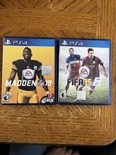 Fifa 15 Madden 19 2 giochi ps4