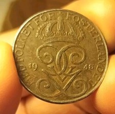 Moneta di ferro svedese cinque