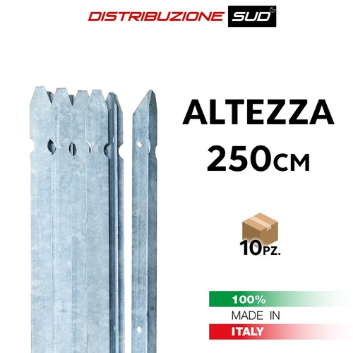 Paletti zincati ferro - paletti,