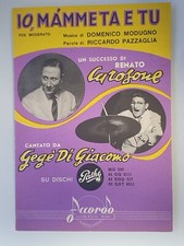 SPARTITO MUSICALE IO, MAMMETA E TU di RENATO CAROSONE - ACCORDO EDIZIONI MUSICAL