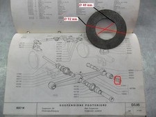 RONDELLA PERNO LATERALE