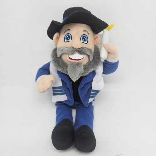 Uomo sulla panchina hanukkah - sulla,