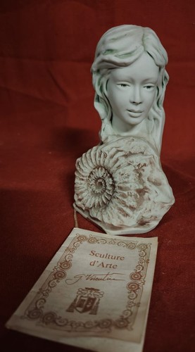 Scultura biscuit platino oro - scultura, platino-oro