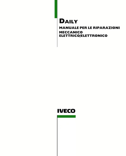 Manuale officina iveco daily - iveco,