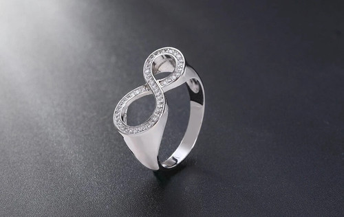 Anello sigillo moissanite - anello,