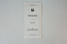 Listino prezzi 1979 muffa