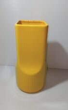 Vaso giallo modernariato anni