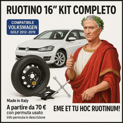 Ruotino scorta 5fori 16 - di, da