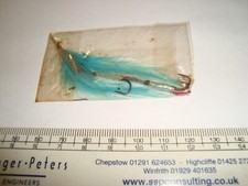 Vecchia esca da pesca vintage