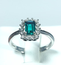 Women's 18kt Gold Ring Rhodium