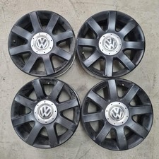 4 cerchi lega volkswagen golf touran r16 nero opaco lt001410