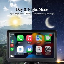 Autoradio 7 Pollici Touch Universale CarPlay Wireless Android Auto Bluetooth