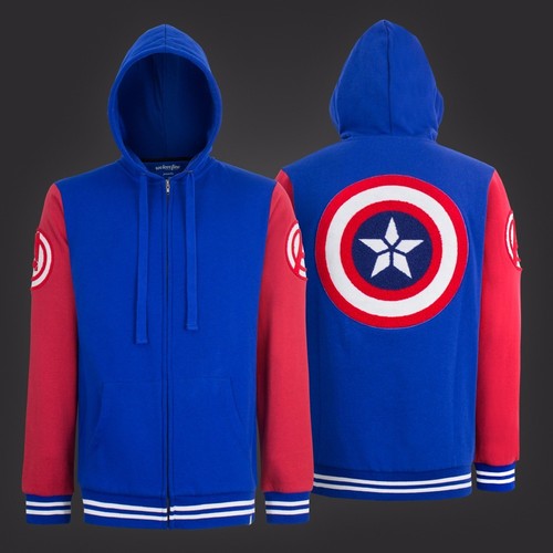 Felpa con cappuccio varsity - con,