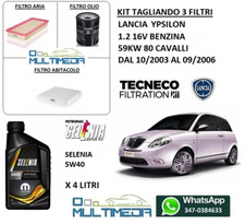 KIT TAGLIANDO FILTRI E OLIO