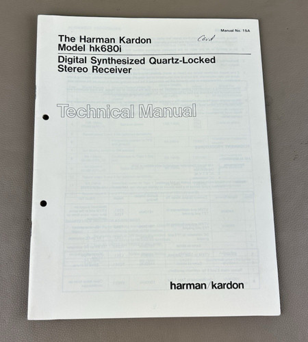 Harman kardon 680i - harman, ricevitore